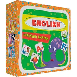 Розумні картки Кристал Бук English ABC 30 шт. (F00021660) - мініатюра 2