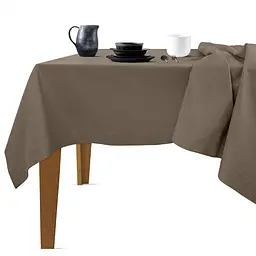 Скатертина Cosas Rum водовідштовхувальна 100х100 см шоколадна (Cloth_18Chocolate_DUK_100x100)