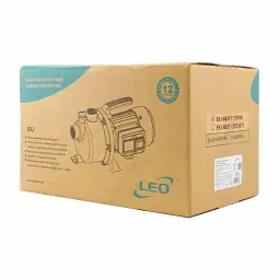 Насос відцентровий самовсмоктуючий 0.6кВт Hmax 35м Qmax 50л/хв пластик LEO EKJ-602P (775306) - мініатюра 8