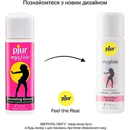 Збуджувальна змазка на водній основі Pjur my glide - мініатюра 3