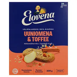 Галети з вівса Elovena з яблуком та ірисом 300 г - мініатюра 2