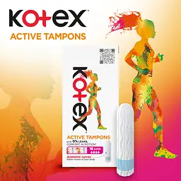 Тампони Kotex Active Super 16 шт. - мініатюра 3