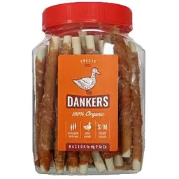 Ласощі для собак Dankers Кальцієві палички з філе качки 500 г - мініатюра 2