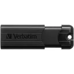 USB флеш накопичувач Verbatim 16GB PinStripe Black USB 3.2 (49316)