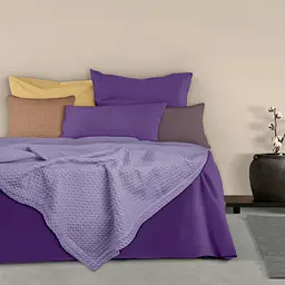 Плед-покривало Cosas Waffle Weave Lavander 160х230 см (Blanket_25Lavander_WaffleWeave_160x230) - мініатюра 2