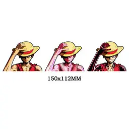 Голографічна наклейка Ван Пис One Piece Луффі hs 20