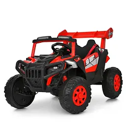Дитячий електричний джип Bambi Racer 12V одномісний до 30 кг Червоний (DE-169-E-939)