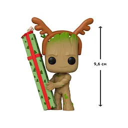 Ігрова фігурка Funko Pop! Вартові галактики: Holiday Special Грут, 9,6 см (64332) - мініатюра 2