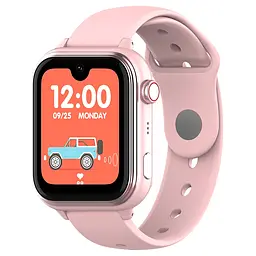 Смарт годинник-телефон дитячі Wonlex KT37 Original з відеодзвінком WI-FI GPS SIM-карта Pink (18349) - мініатюра 2