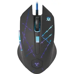 Миша Defender Forced GM-020L USB Black (52020) - мініатюра 5
