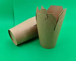 Коробка для локшини, 26 OZ, KRAFT, 50 штук, для локшини, wok-страв, пасти та їжі на виніс - мініатюра 3