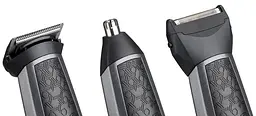 Набір для стрижки волосся BaByliss 10 в 1, 10 насадок, сірий - мініатюра 3