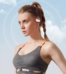 Навушники Langsdom бездротові спортивні TS01 Open Ear з кріпленням за вухо Bluetooth 5.3 шумоподавлення 30 годин роботи Чорний - мініатюра 3