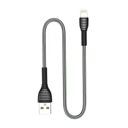 Дата кабель USB 2.0 AM to Lightning 1.0m ColorWay (CW-CBUL041-GR) - мініатюра 7