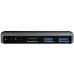 Адаптер Baseus Transparent Series Dual Type-C Multifunctional Hub Adapter CAHub-TS0G
