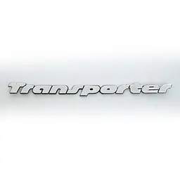 Емблема напис Transporter T4 скотч 362 x 20 мм