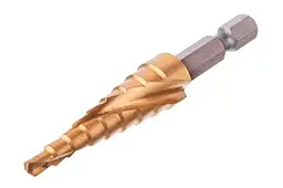 Свердло сходове по металу Intertool 4-12мм спіральне HEX - мініатюра 2