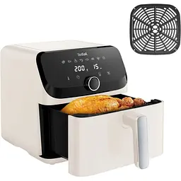 Мультипіч Tefal Easy Fry Mega 1700 Вт бежева (EY855AE0) - мініатюра 2