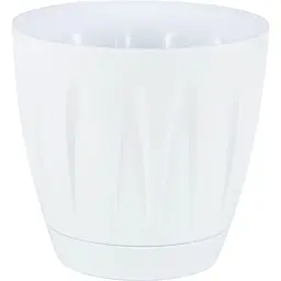 Вазон для квітів Serinova Daisy 3 л білий (20-P00301201-200100)