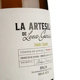 Вино Leza Garcia La Artesilla De Leza Garcia Viura Reserva Vinedo Singular DOCa Rioja біле сухе 0.75 л - мініатюра 3