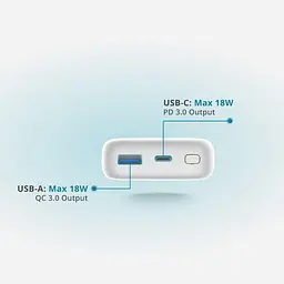 Павербанк D-Link White 10 000 mAh / 18 Вт (DPP-101) - мініатюра 9