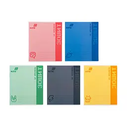 Зошит Kite One Color, 12 аркушів, клітинка (K26-232), в асортименті
