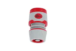 Конектор для поливального шланга з аквастопом Intertool 1/2 x 1/2 Pro - мініатюра 3