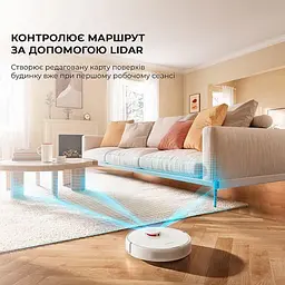 Робот-пилосос Dreame DreameBot D9 MAX Розширена версія Білий (DreameBotD9) - мініатюра 9
