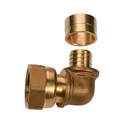 Коліно натяжне з накидною гайкою Isoltubex 16x1/2″ СTMCC1612 000016455