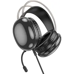 Ігрові навушники Hoco W109 Plus Black (609029) [112541] - мініатюра 4