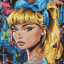 Алмазна мозаїка Сучасна Попелюшка AMO8312 40х40 см