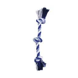 Іграшка для собак Misoko&Co Коротка веревка з вузлом blue 38 cm