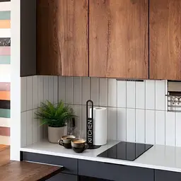 Тримач для паперових рушників Nice & Cozy Kitchen M140 чорний - мініатюра 4