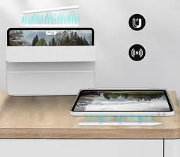 Чохол-книжка BeCover Tri Fold Soft TPU з кріпленням Apple Pencil для Apple iPad Pro 11 2020/2021/2022 Gray (711111) - мініатюра 4