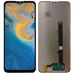 Дисплей ZTE Blade A51 чорний + рамка