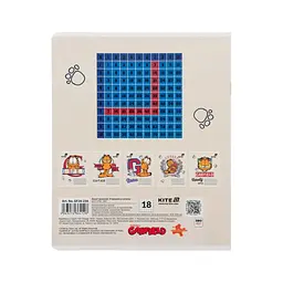 Зошит Kite Garfield, 18 аркушів, клітинка (GF26-236) - мініатюра 2