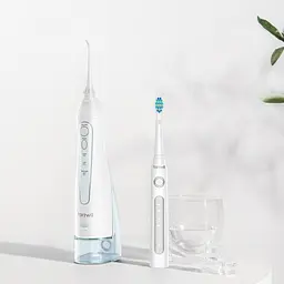 Набір електрична зубна щітка Fairywill D7 + іригатор Fairywill F5020E White - мініатюра 7