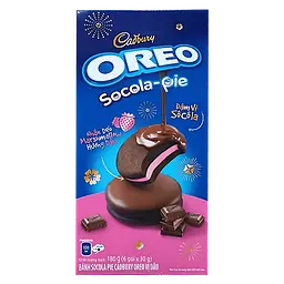 Печиво Oreo Socola-Pie зі смаком полуниці 180 г