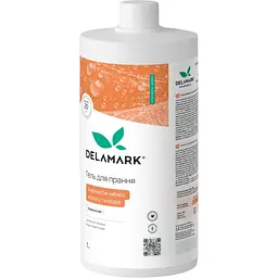 Гель для прання універсальний DeLaMark з ароматом імбиру, мускусу та кедра 1 л