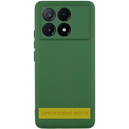 Чохол TPU GETMAN Liquid Silk Full Camera для Motorola Moto G15 4G / G15 Power / G17 / G17 Power Зелений / Dark green