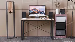 Комп'ютерний стіл Ferrum-decor Дейв 75x120x60 чорний ДСП Дуб Сан-Марино 32мм (FRD-101981) - мініатюра 6