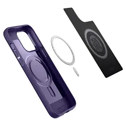 Чохол-накладка Spigen Mag Armor MagFit для Apple Iphone 14 Pro Max Deep Purple (ACS05584) - мініатюра 8