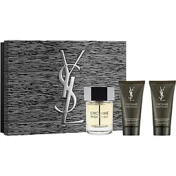 Набір Yves Saint Laurent L'Homme 100 мл туалетна вода 50 мл бальзам після гоління 50 мл гель для душу