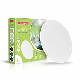 Світильник стельовий Eurolamp Smart light Van Gogh (LED-SL-24W-N17(RGB)) - мініатюра 2