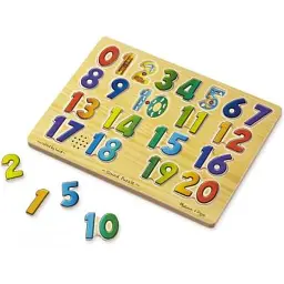 Розвиваюча іграшка Melissa&Doug Звуковий пазл Цифри (MD339) - мініатюра 2