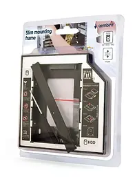 Зовнішня кишеня Gembird HDD 2,5" для ноутбука у відсік CD-ROM MF-95-02 (12.5 мм) (MF-95-02) - мініатюра 6