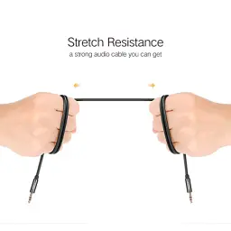 Кабель мультимедійний 3.5mm M to 3.5mm M 0.5m AV119 black Ugreen (10732) - мініатюра 10
