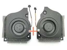 Вентилятор (кулер) для DELL Inspiron G7 7790 G5-5590 G5, 5590 7590 P82F (CN-006KT2 09THTN) (CPU+GPU) 12V. Пара.