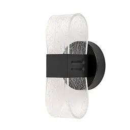 Бра настінне LED Levistella 796W6079(B) BK, 8W, чорний метал, акрил, сучасний стиль