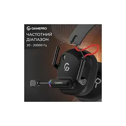 Навушники GamePro Genesis Mercury Pro 3-Mode Black (HSW120B) - мініатюра 11